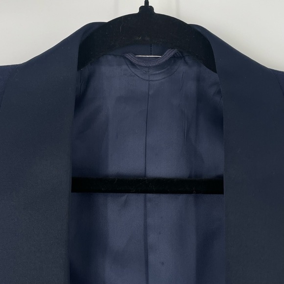 Vintage Weintraub Bros Co. Blue Wool Blend US Air Force Military‎ Jacket Size 20 - Picture 4 of 9